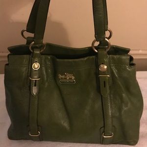 Authentic Coach Mia Leather Carryall